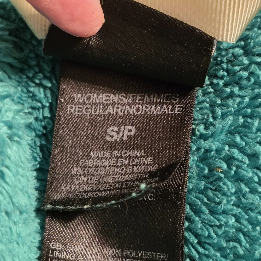 The North Face Osito Fleece Jacket – Teal – Size Small - Picture 5 of 7